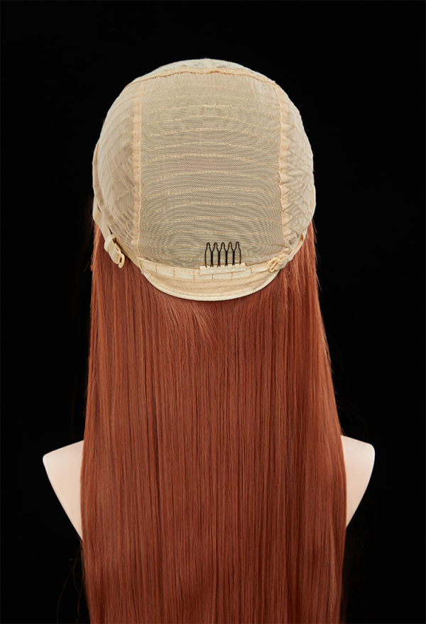 Frankenstein Inspired Cosplay Wig Brown 43.3-inch Long Lace Front Wig