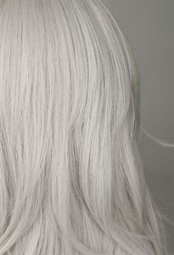Roxanne Wolf  Grey Wig Anime Halloween Cosplay wig