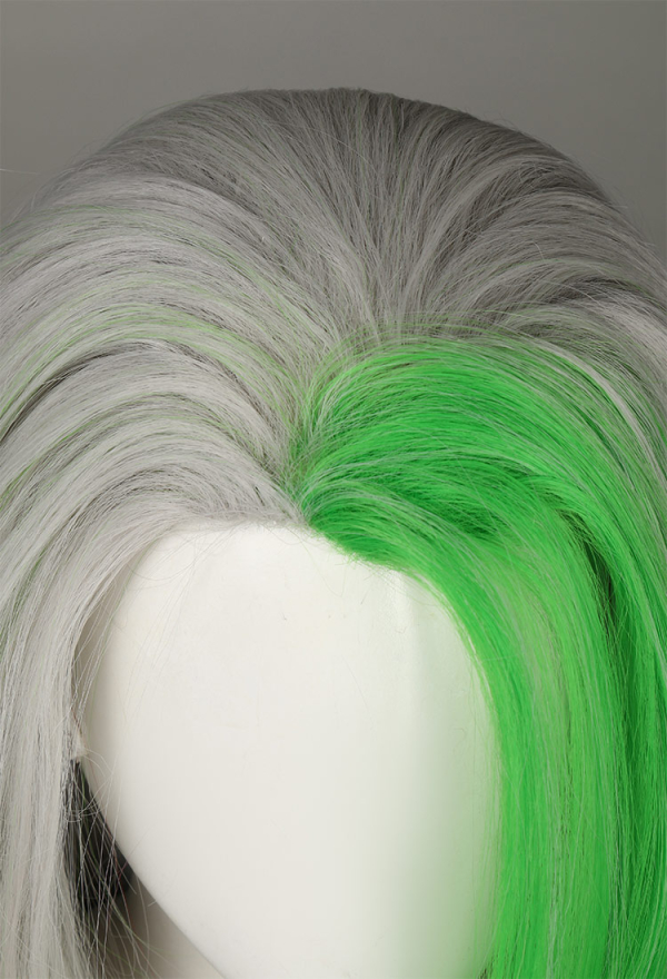 Roxanne Wolf  Grey Wig Anime Halloween Cosplay wig