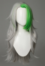 Roxanne Wolf  Grey Wig Anime Halloween Cosplay wig