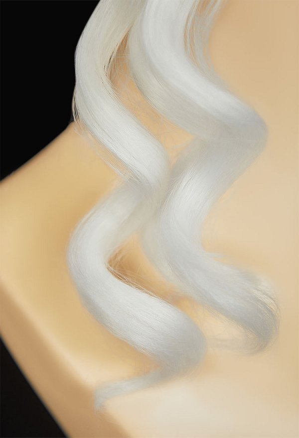 Rococo Style Cosplay Wig White Short Curly Lace Wig