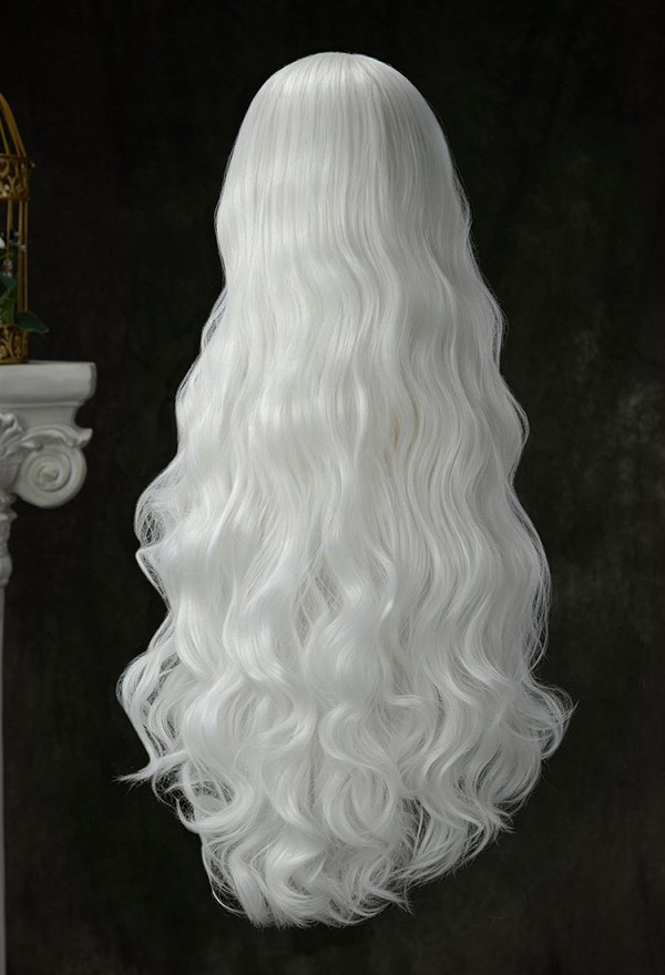 Universal Multicolor 31.5-inch Long Curly Lace Wig