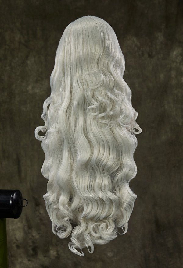 Universal Multicolor 31.5-inch Long Curly Lace Wig