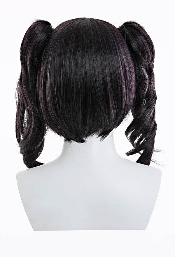 Needy Streamer Overload Ame-Chan Black Cosplay Wig