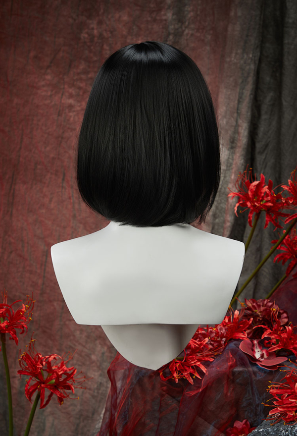 Silent Hill F Hinako Shimizu Cosplay Wig Short Black Wig