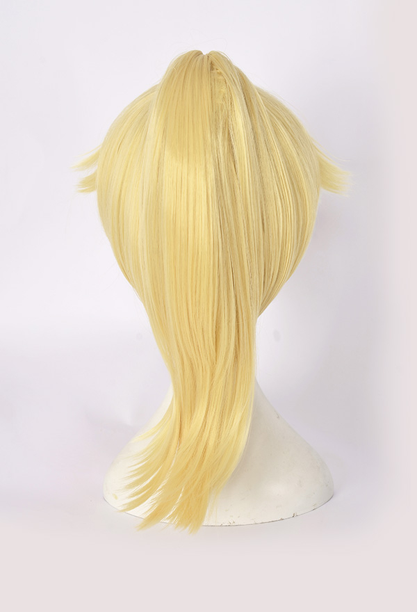 Pink Princess Blonde Long Cosplay Wig