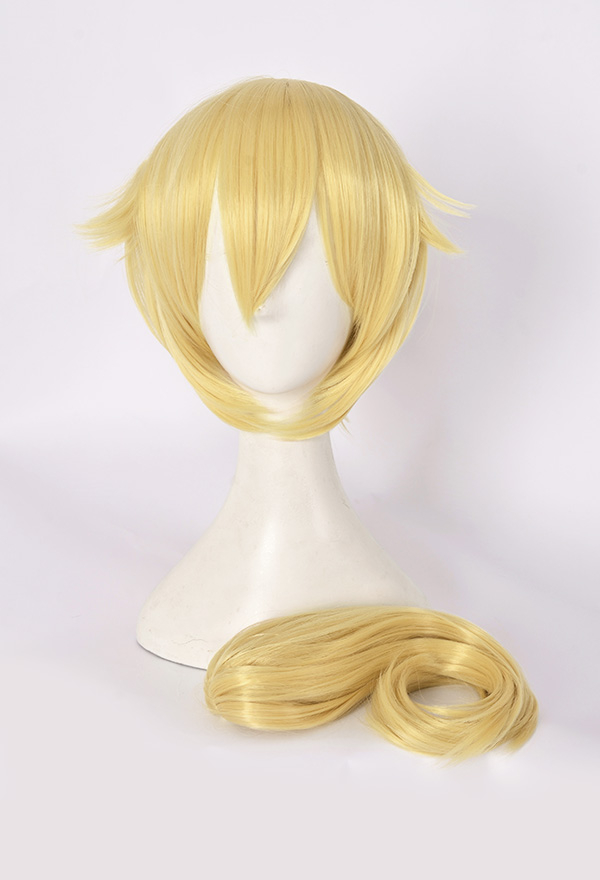 Pink Princess Blonde Long Cosplay Wig