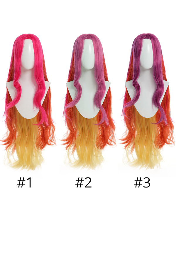 Cosmic Queen Cosplay Wig Long Curly Wig