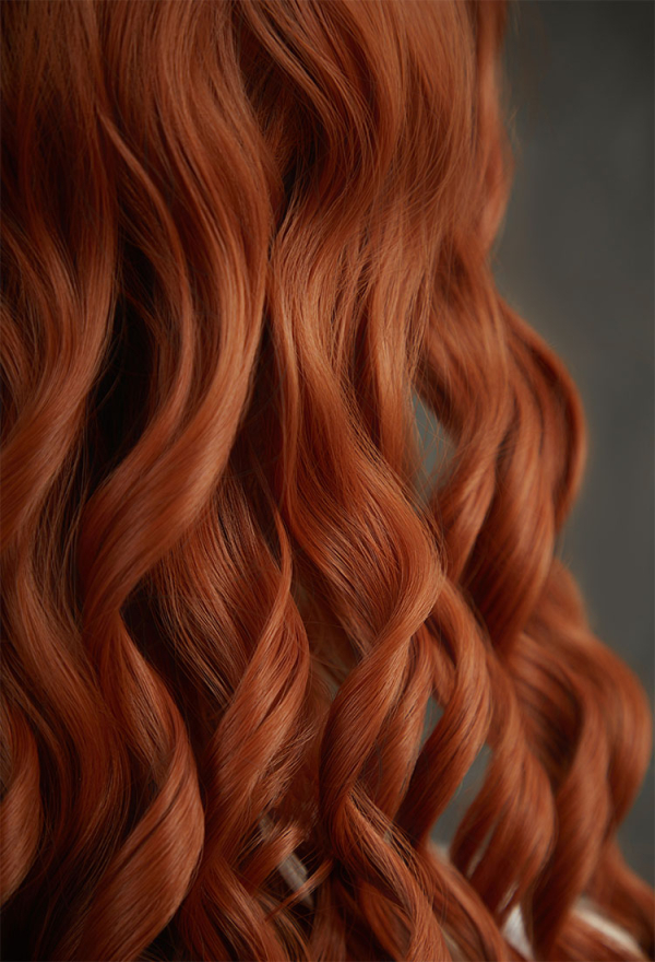 Wednesday Agnes DeMille Cosplay Wig Ginger Yellow Long Curly Wig Orange Wig