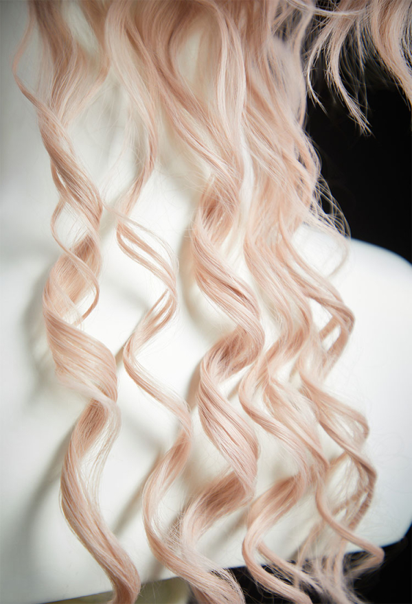 Wednesday Enid Sinclair Cosplay Wig Pink Curly Wig