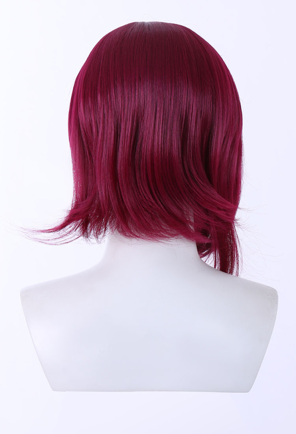 Winx Club Tecna Purple Wig Short Cartoon Anime Halloween Cosplay wig