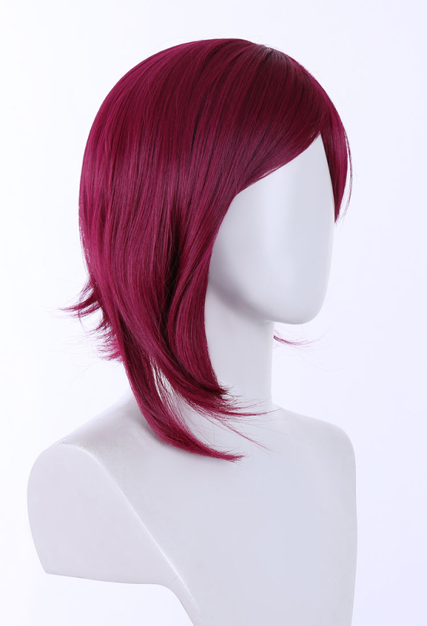 Winx Club Tecna Purple Wig Short Cartoon Anime Halloween Cosplay wig